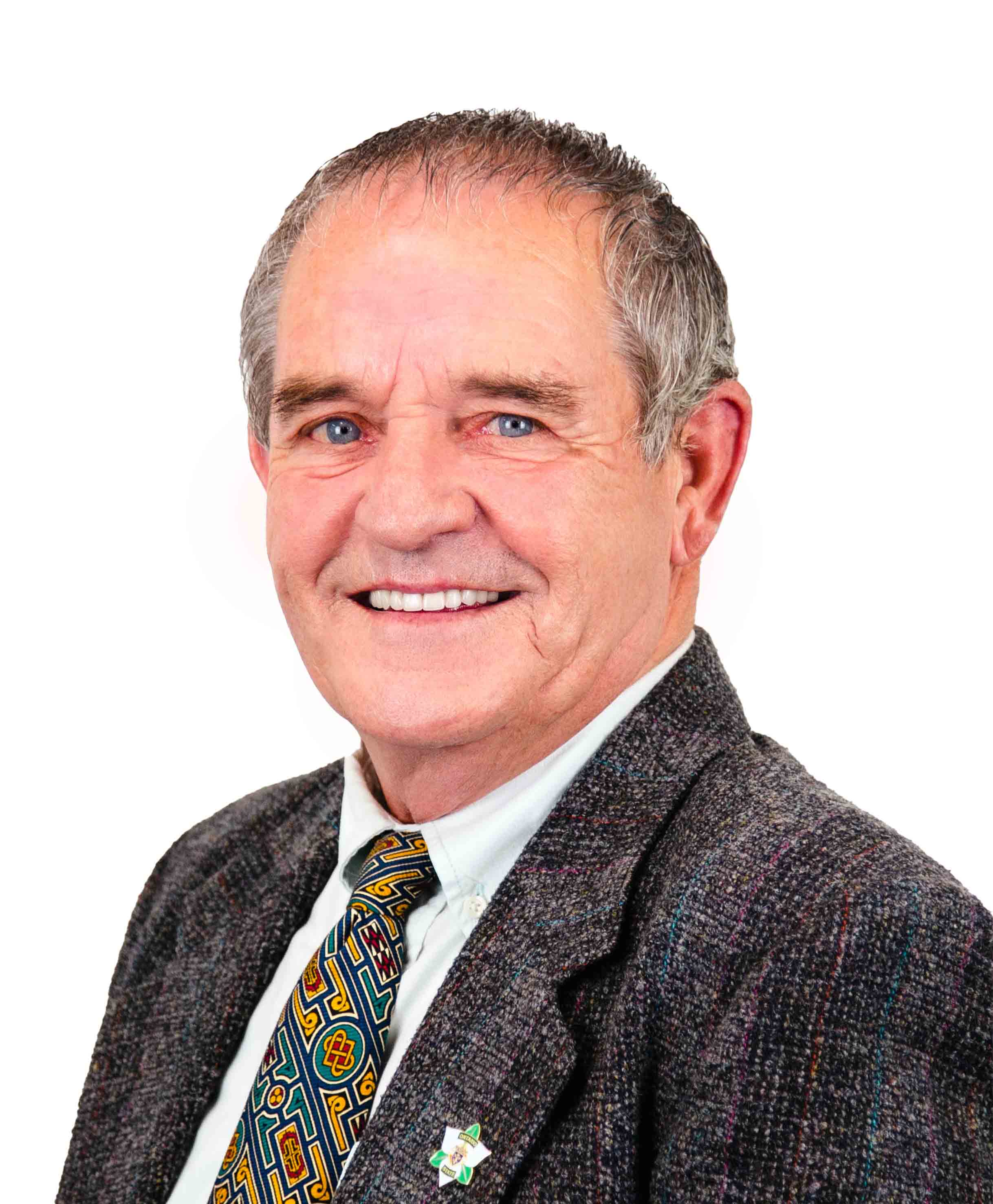 Portrait of Ward 2 Councillor Paddy Byrne