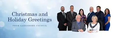 Christmas and Holiday Greetings from Lakeshore Council