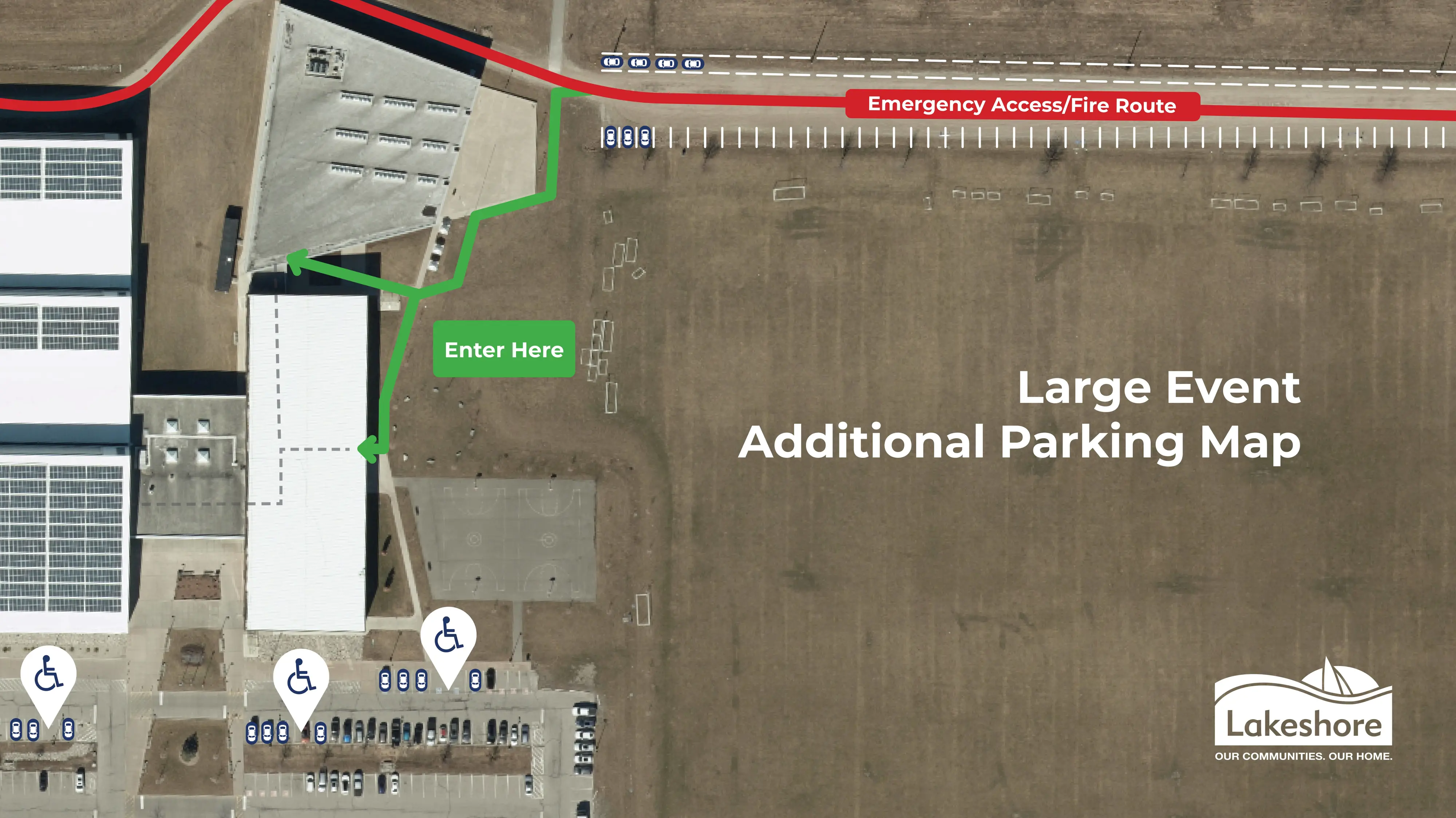 ATRC Additional Parking Map