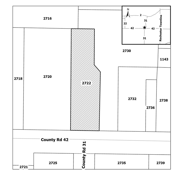 Map of zone.