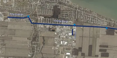 Route map of contract 1.