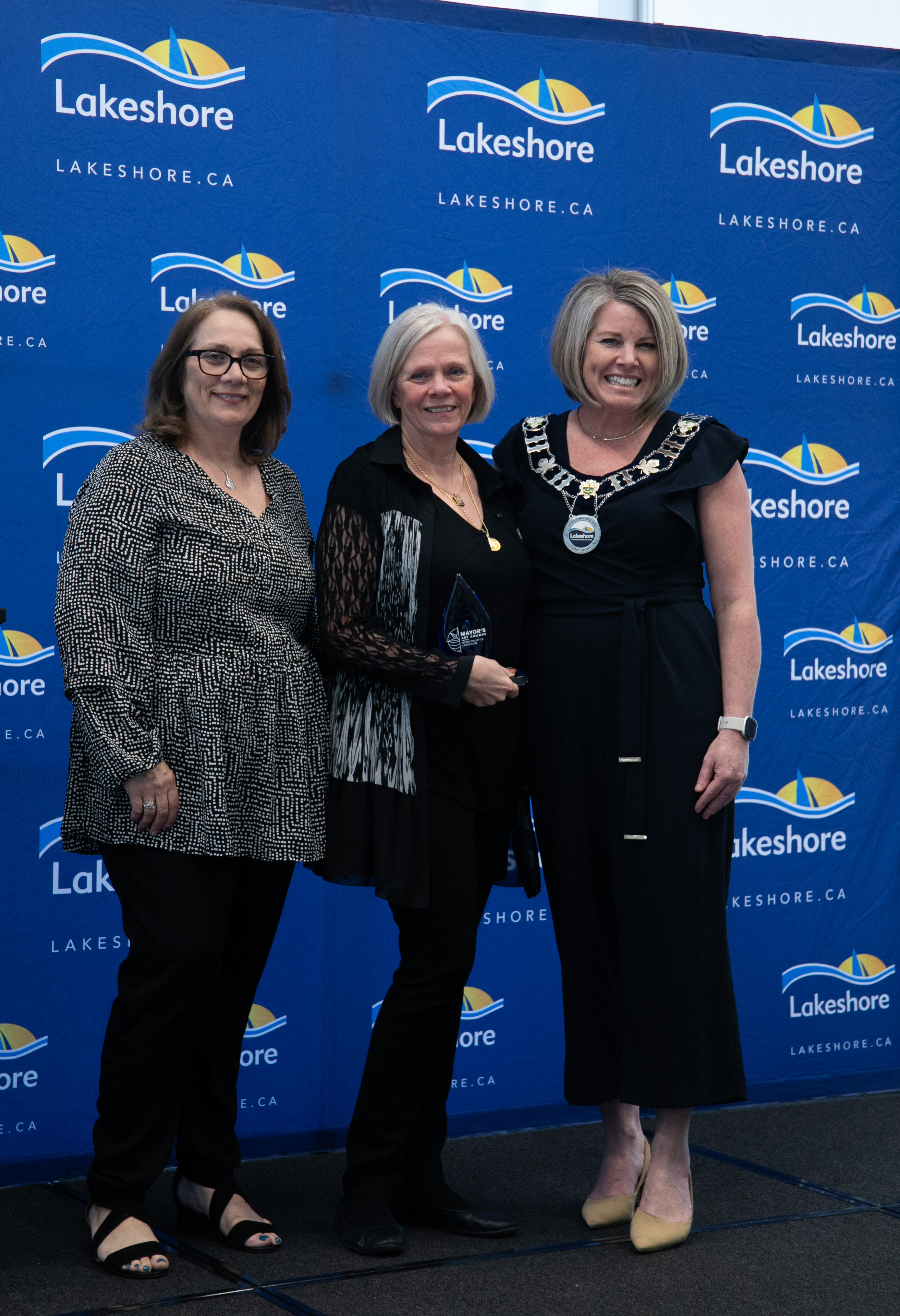 Mayor Tracey Bailey with Laurie D’Alessandro
